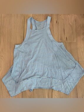 NEW Anthropologie XS Pilcro Swing Tank Top Blue Stripes NWT
